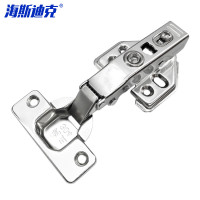 海斯迪克gnjz-1008 液压铰链 衣柜阻尼合页304不锈钢固装全盖/配螺丝 1个