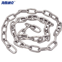 海斯迪克HK-357 304不锈钢链条 防盗链 直径5mm长30米 1条