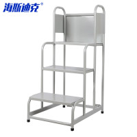 海斯迪克 超市理货移动平台梯 HK-533 升级款3步梯 1个
