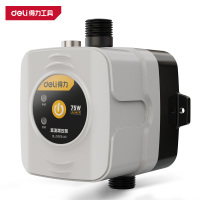 得力(deli)家用全自动低音小型水泵 DL-ZYB75-W1 75W微流量启动 1台