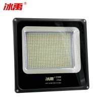 冰禹 BY-686 LED投光灯 户外防水 超薄款LED泛光灯 铁壳200W(600珠) 1个