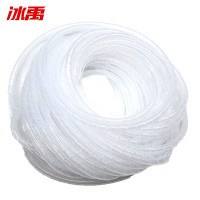 冰禹 BYrl-175 缠绕管 电线线束保护带 PE塑料保护套 20MM(白色)3米1根