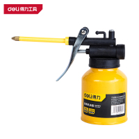 得力(deli)DL2401 金属机油壶 180ml 黄色 1个