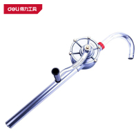 得力(deli)DL7532 铝合金手摇油泵 WS-32 银色 1台