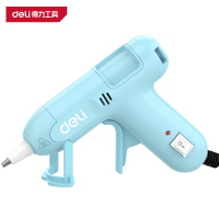 得力(deli)DL390120 儿童款热熔胶枪 20W 蓝 1把