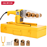 得力(deli)DL397132S 热熔器 1200W 32型 数显调温 黄 1台