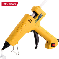 得力(deli)DL401150 热熔胶枪 150W大功率 黄色 1把