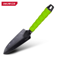 得力 园艺窄铲 DL580812 绿色 PP包胶手柄 31cm 1把