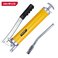 得力(deli)DL2603 耐压型黄油枪 400CC 黄色 1把
