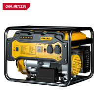 得力(deli)DL-KFD95D-W1 汽油发电机 7KW 电启动 黄色 1台