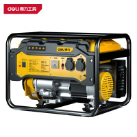得力(deli)DL-KFD36-W1 汽油发电机 2.8KW 手启动 黄色 1台
