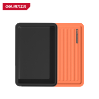 得力(deli)H1001-A 层叠式工具组套 收纳盒 橙色 1个