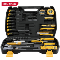 得力(deli)DL5969 电讯综合维修套装 49件 黑色 1套