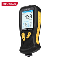 得力(deli)DL333301 涂层测厚仪 0~1300μm 锂电彩屏 黄色 1台