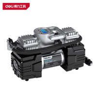 得力 充气泵 DL8060 银色 有线数显式 120W 双30缸 1台