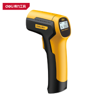 得力(deli)DL333380A 红外测温枪 -30~380℃ 黄色 1台