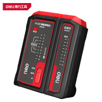 得力(deli)DL335101 网络测线仪 POE测线 红 1台