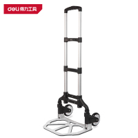 得力(deli)DL431070 拉杆车 承重70kg 常规轮 黑色 1台