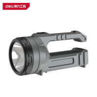 得力(deli)DL551300A 工作探照灯手提灯 270lm 1800mAh 尾灯 灰色 1个