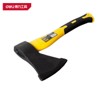 得力(deli)DL5708 纤维柄斧头 600g 黄色 1把