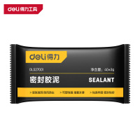 得力 密封胶泥 DL527001 白色 40g 1个