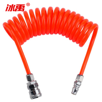 冰禹 PU弹簧气管 BJjj-102 12×8 15米 带接头 1根