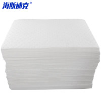 海斯迪克 工业吸油棉 HKLY-201 白色 40cm*50cm*2mm 20片 1包