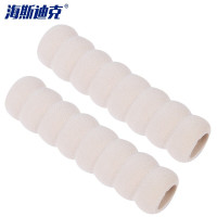 海斯迪克 门把手防撞保护套 gnjz-409 橡胶 糖葫芦型 白色 1个