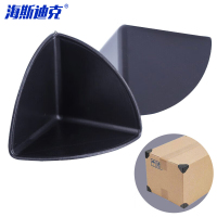 海斯迪克 三面护角 HKL-28 黑色 35*25*25*1mm 100个 1包