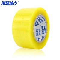 海斯迪克 透明胶带 HKQS-201 6cm宽*125m长(厚2.5cm) 1卷