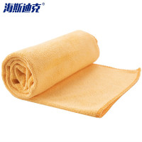 海斯迪克 多用途清洁抹布 HKY-71 黄色 30×60cm 10条 1包