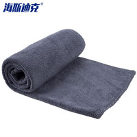 海斯迪克 多用途清洁抹布 HKY-71 灰色 30×60cm 10条 1包