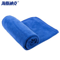 海斯迪克 多用途清洁抹布 HKY-71 蓝色 30×60cm 10条 1包