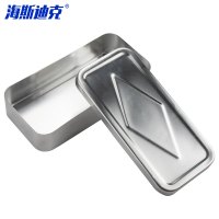 海斯迪克 铝制消毒盒 HKCL-258 50ml 5个 1包