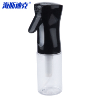 海斯迪克 实验室喷雾瓶分装瓶 HKCL-321 200ml 透明黑 1个