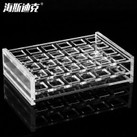 海斯迪克 有机玻璃比色皿架 HKCL-502 24孔 1个