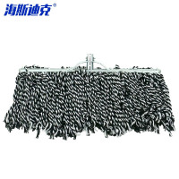 海斯迪克 棉线拖把 HKxy-66 黑白拖把头80cm 1个