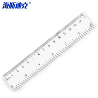 海斯迪克 塑料直尺 HKCL-344 4件套(15+20+30+50cm各1把) 1包
