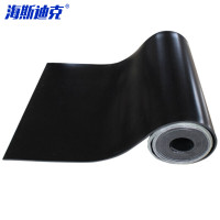 海斯迪克 高压绝缘垫 HK-47 黑色 耐高压30kV 10mm厚1m×1m 1卷