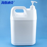 海斯迪克 实验室加厚压泵方桶 HKCL-444 10L 乳白色 1个