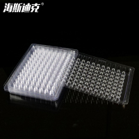 海斯迪克 一次性血凝板反应板 HKCL-453 V型110° 10个 1包