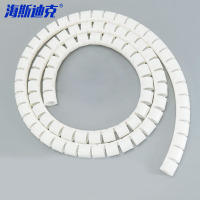 冰禹 PE理线器 BYyc-14 40mm(10米) 白色 1件