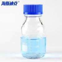 海斯迪克 蓝盖试剂瓶 KY61-6 高硼硅玻璃 透明 250ml 1个
