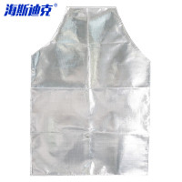 海斯迪克 耐高温铝箔围裙 HKCL-590 均码 铝箔围裙 1个