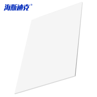 海斯迪克 白色雪弗板 防风铁质海报架 KS229-4 雪弗板 80*120cm*5mm厚 1个