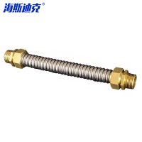 海斯迪克 304不锈钢中央空调波纹管 HKCL-885 1寸DN25/80cm 1根