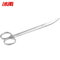 冰禹 不锈钢剪刀 BY-103 18cm 组织弯圆 1把