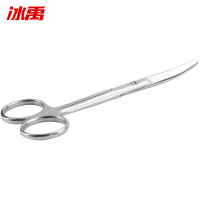 冰禹 不锈钢剪刀 BY-103 14cm 组织弯圆 1把