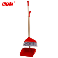 冰禹 清洁工具 AB4093 扫把簸箕套装 喜庆红 12套 1箱