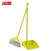 冰禹 清洁工具 AB4095 扫把簸箕套装 果翠绿 12套 1箱